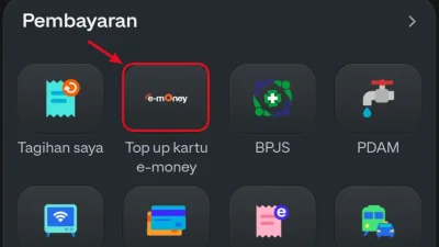 Cara Top Up Kartu E-Money di GoPay, Pakai Fitur NFC Lebih Mudah
