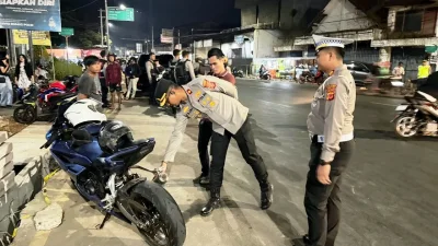 Patroli KRYD, Polisi Amankan 36 Barang Bukti Pelanggaran Lalu Lintas