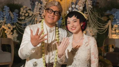 Fakta-Fakta Pernikahan Andre Taulany dan Amanda Rigby, Pesta Digelar Tertutup