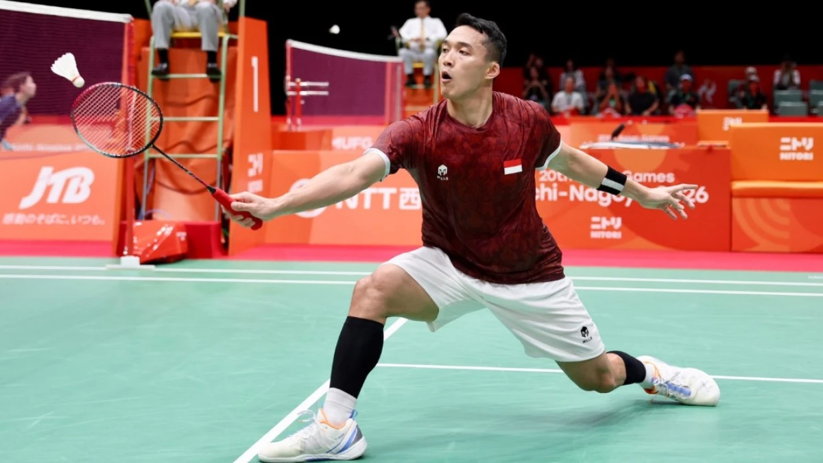 Line Up Indonesia vs Thailand di Semifinal Badminton Beregu Putra Asian Games 2026