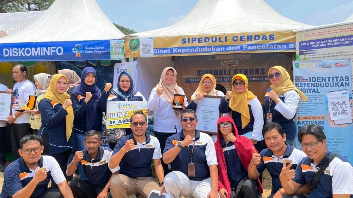Disdukcapil Subang Raih Juara 2 SIF 2026