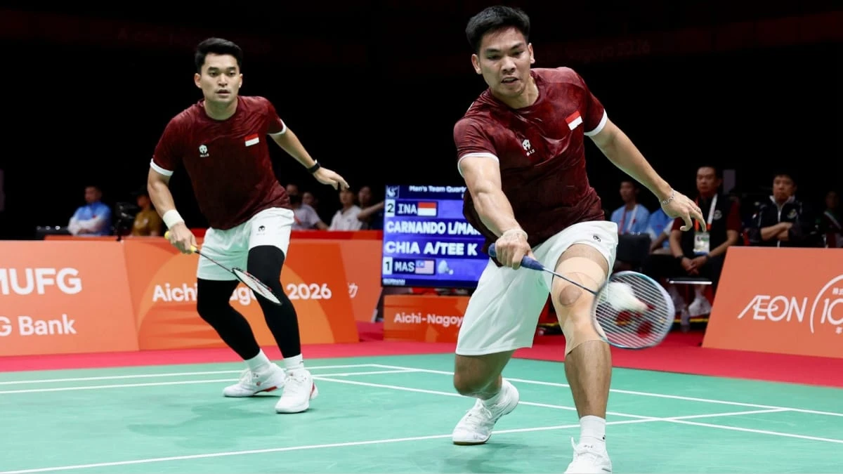 Final Beregu Putra Badminton Asian Games 2026: Indonesia vs China, Ini Susunan Pemainnya