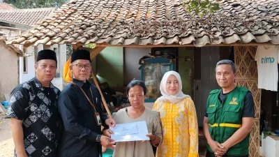 Harapan Adi Suryadi Miliki Rumah Layak Akhirnya Terwujud, BAZNAS Subang Salurkan Bantuan Rutilahu