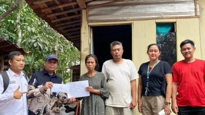 BAZNAS Subang Bantu Perbaikan Rutilahu Warga Kaliangsana Subang
