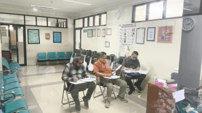 Tiga Calon Sekda Subang Jalani Cek Kesehatan di RSUD Ciereng