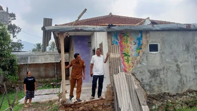 Hujan Deras Disertai Angin Kencang Terjang Tanjungsiang Subang, Sejumlah Rumah Rusak
