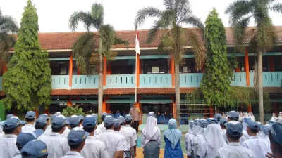 Kapolsek Subang Ingatkan Pelajar SMK Pasundan Jauhi Geng Motor, Narkoba dan Pergaulan Bebas