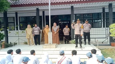 Kapolsek Pagaden Ingatkan Pelajar Jauhi Perilaku Meyimpang, Bullying, Tawuran hingga Knalpot Brong