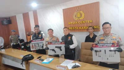 Komplotan Curanmor di Karawang Ditangkap, Polisi Sita 7 Motor Hasil Curian
