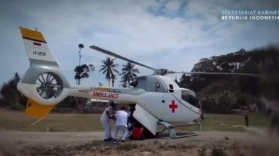 Tak Banyak Jeda, Program Ambulans Udara Prabowo Mulai Diuji Coba di Pesisir Barat