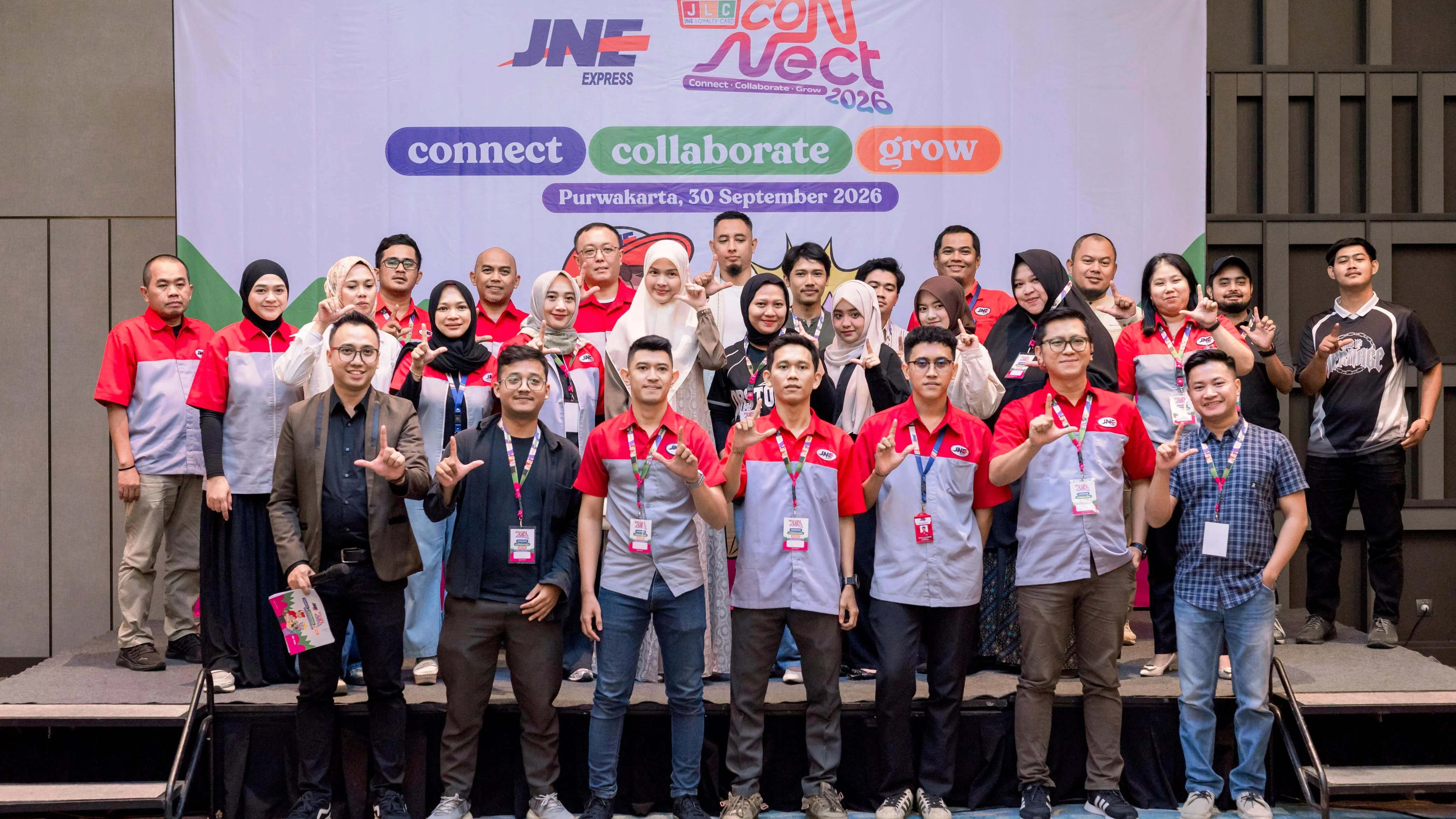 JNE Gelar JLC Member Gathering di Purwakarta