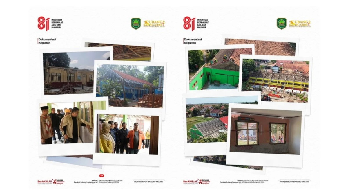 Bukan Tahap Akhir, Ini PHO dalam Proses Rehabilitasi Sekolah di Subang