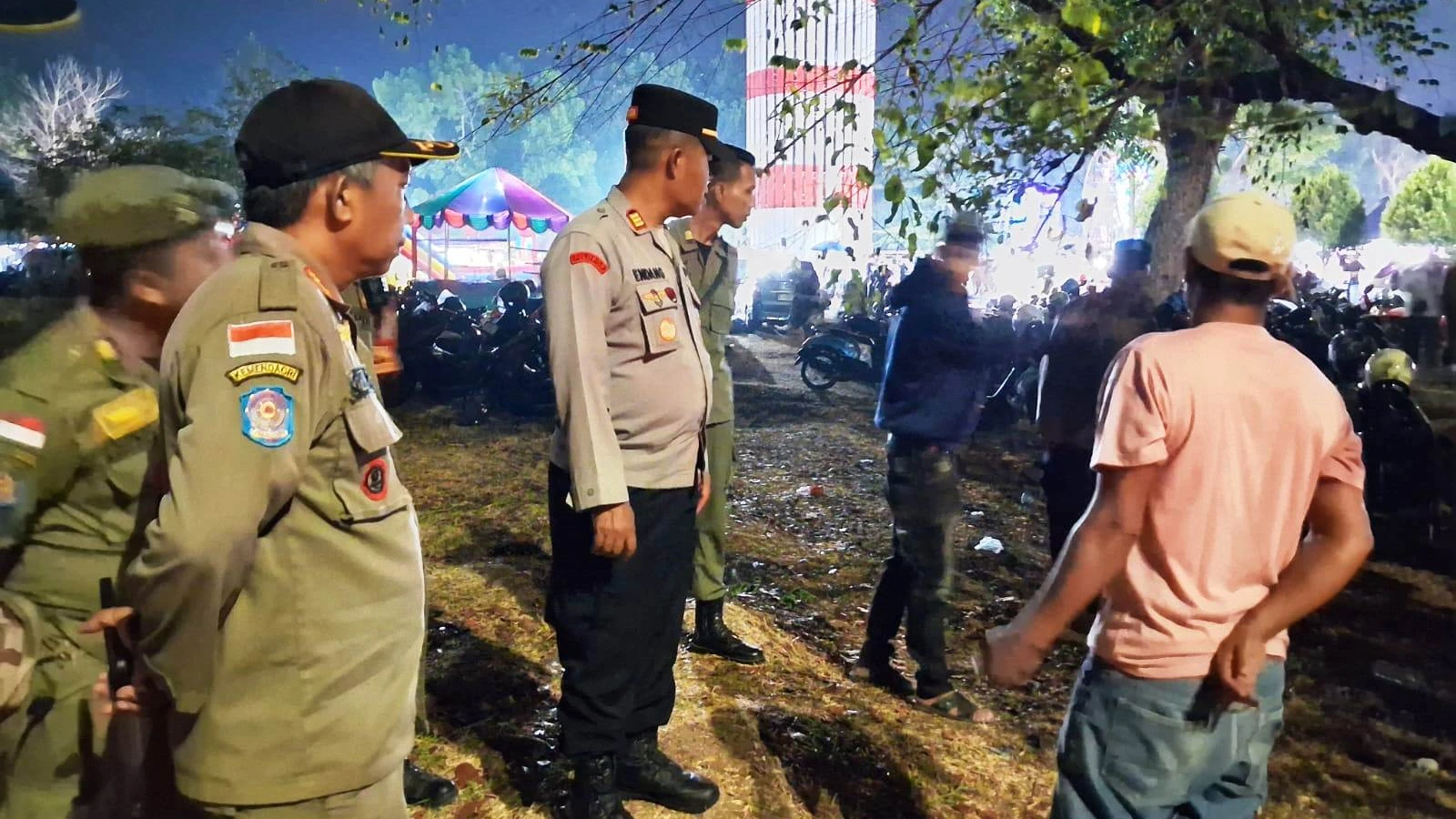 Motor Warga Hilang, Keamanan Parkir di Pasar Malam Lapangan Bintang Subang jadi Sorotan