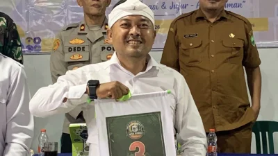 Dapat Nomor 3, Asep Pulloh Siap Lanjutkan Jilid II Desa Kumpay