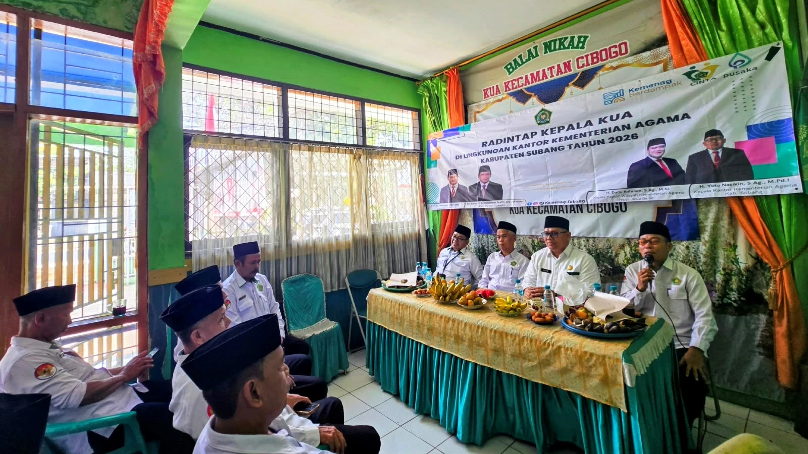 Kepala Kemenag Subang Tekankan KUA Jadi Ujung Tombak Pelayanan dan Teladan di Masyarakat