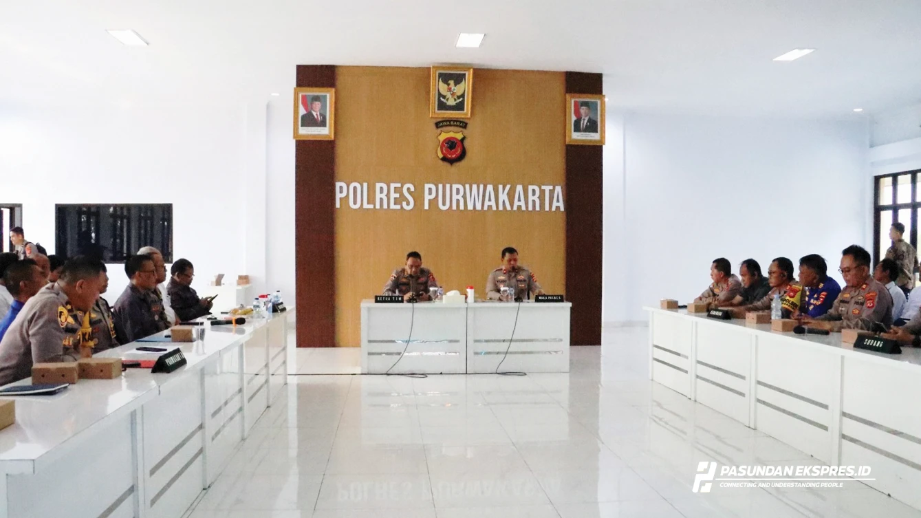 Puslitbang Polri Kaji Efektivitas Penegakan Hukum di Polres Purwakarta