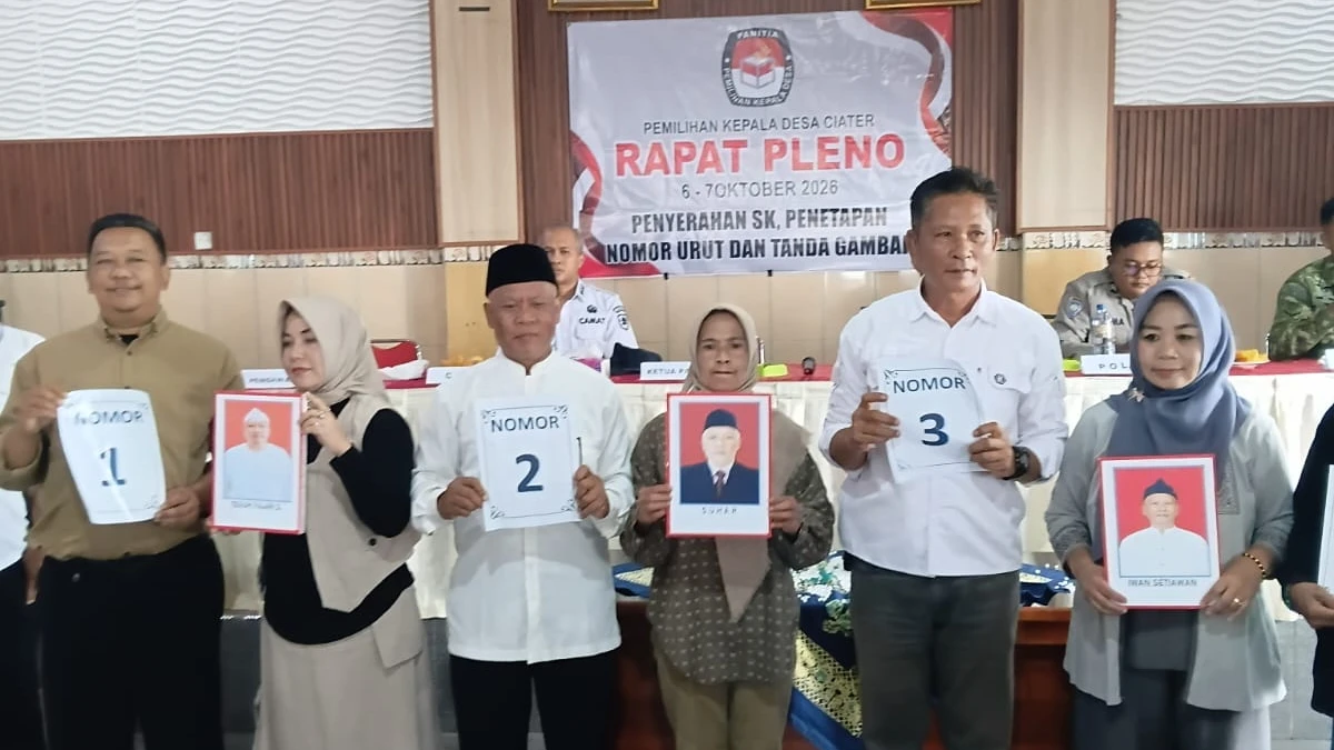 Suhar Nomor Urut 2, Bawa Visi Ciater Maju dan Masyarakat Sejahtera