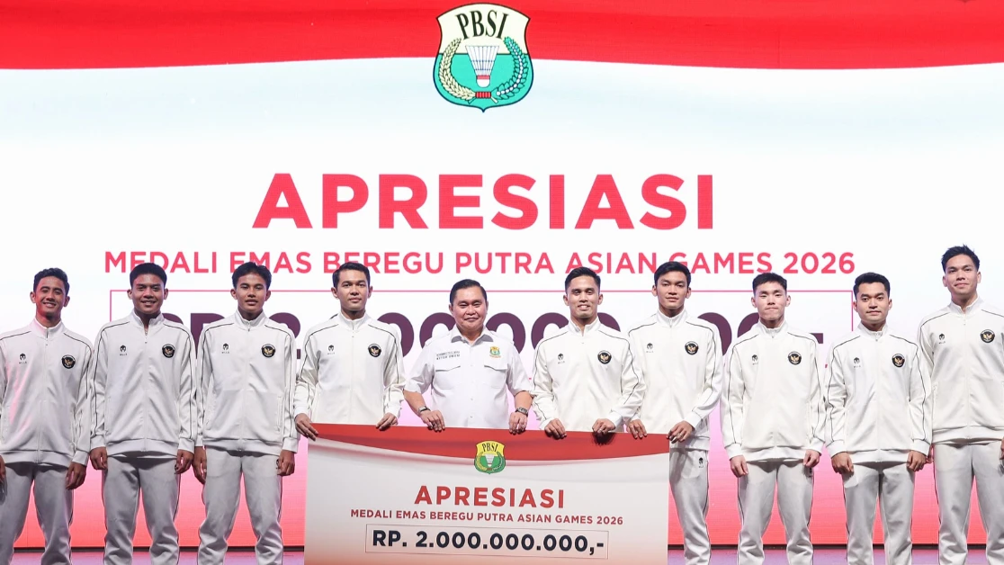 PBSI Beri Bonus untuk Tim Asian Games 2026, Leo/Daniel Diguyur Rp 1 Miliar