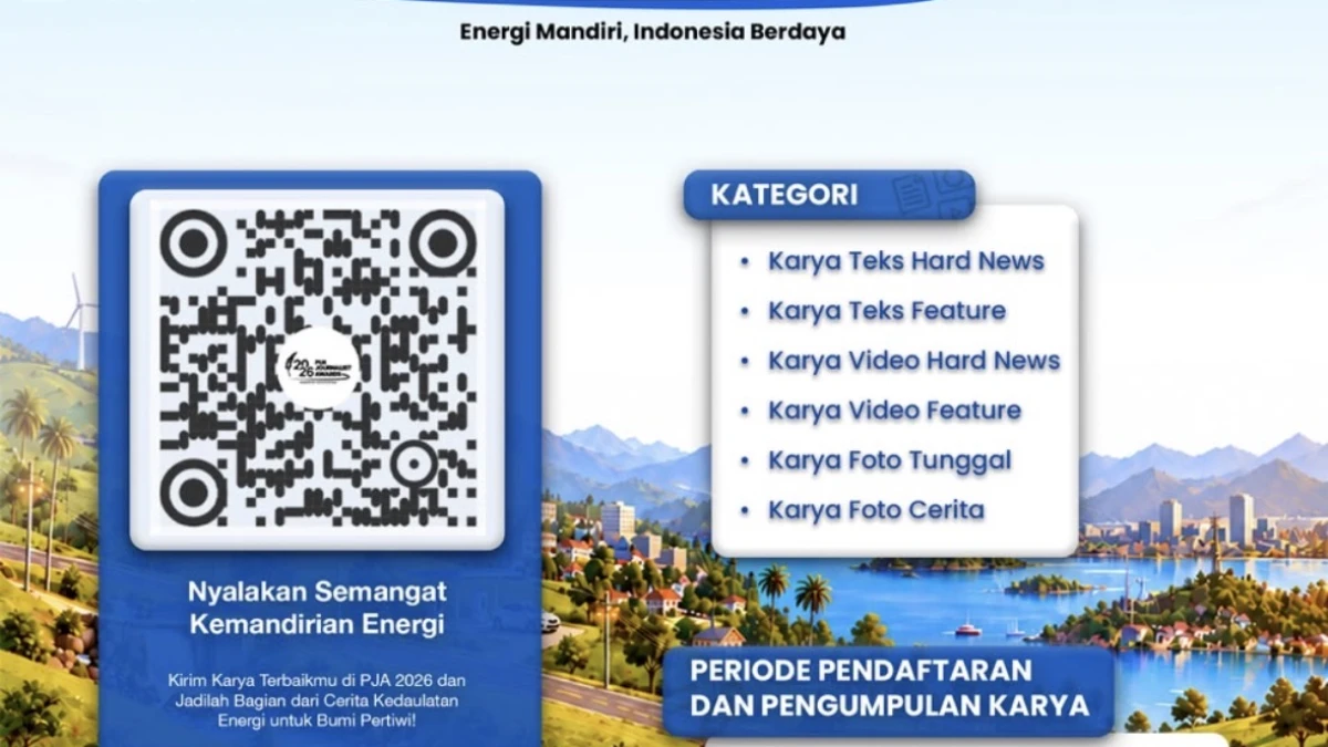 PLN Journalist Awards 2026 Kembali Digelar, Usung Tema Energi Mandiri, Indonesia Berdaya