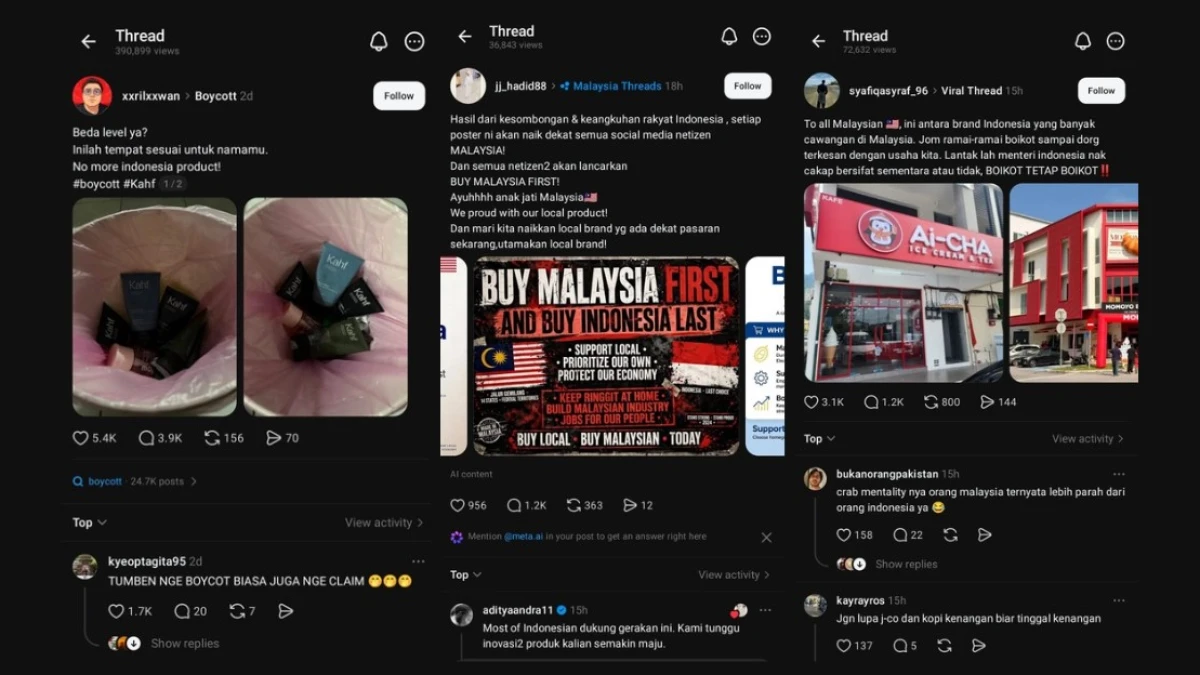Ramai Seruan Netizen Malaysia Boikot Produk Indonesia, Sejarah Lagu "Negaraku" Ikut Diungkit