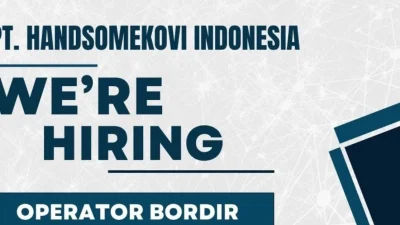 Lowongan Kerja di Subang Oktober 2026: PT Handsomekovi Indonesia Buka Posisi Ini