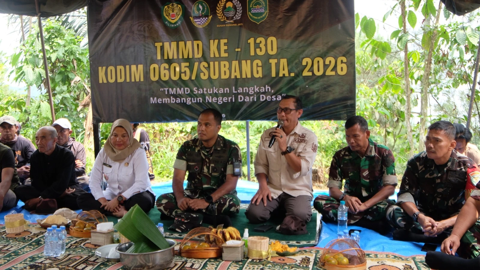 Botram Bersama Warga, TMMD ke-130 di Cupunagara Perkuat Kemanunggalan TNI-Rakyat