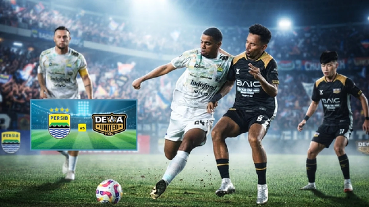 Link Live Streaming Persib Bandung Vs Dewa United di Vidio Malam Ini, Kick-off Pukul 19.00 WIB