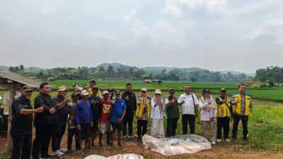 Jaga Ketahanan Pangan, Tim LTT BRMP Unggas Petakan 200 Titik Rawan Kekeringan di Purwakarta