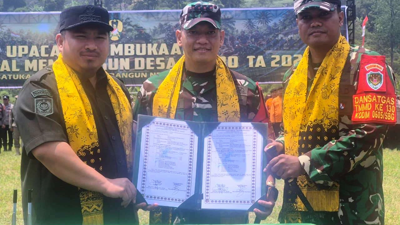 TMMD ke-130 Kodim Subang Buka Jalan Baru 1,5 Kilometer dan Bangun Sarana Air Bersih