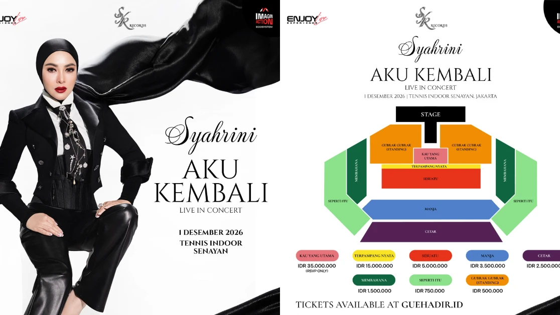 Syahrini Gelar Konser di Jakarta pada Desember 2026, Harga Tiket Rp 35 Juta Bikin Syok