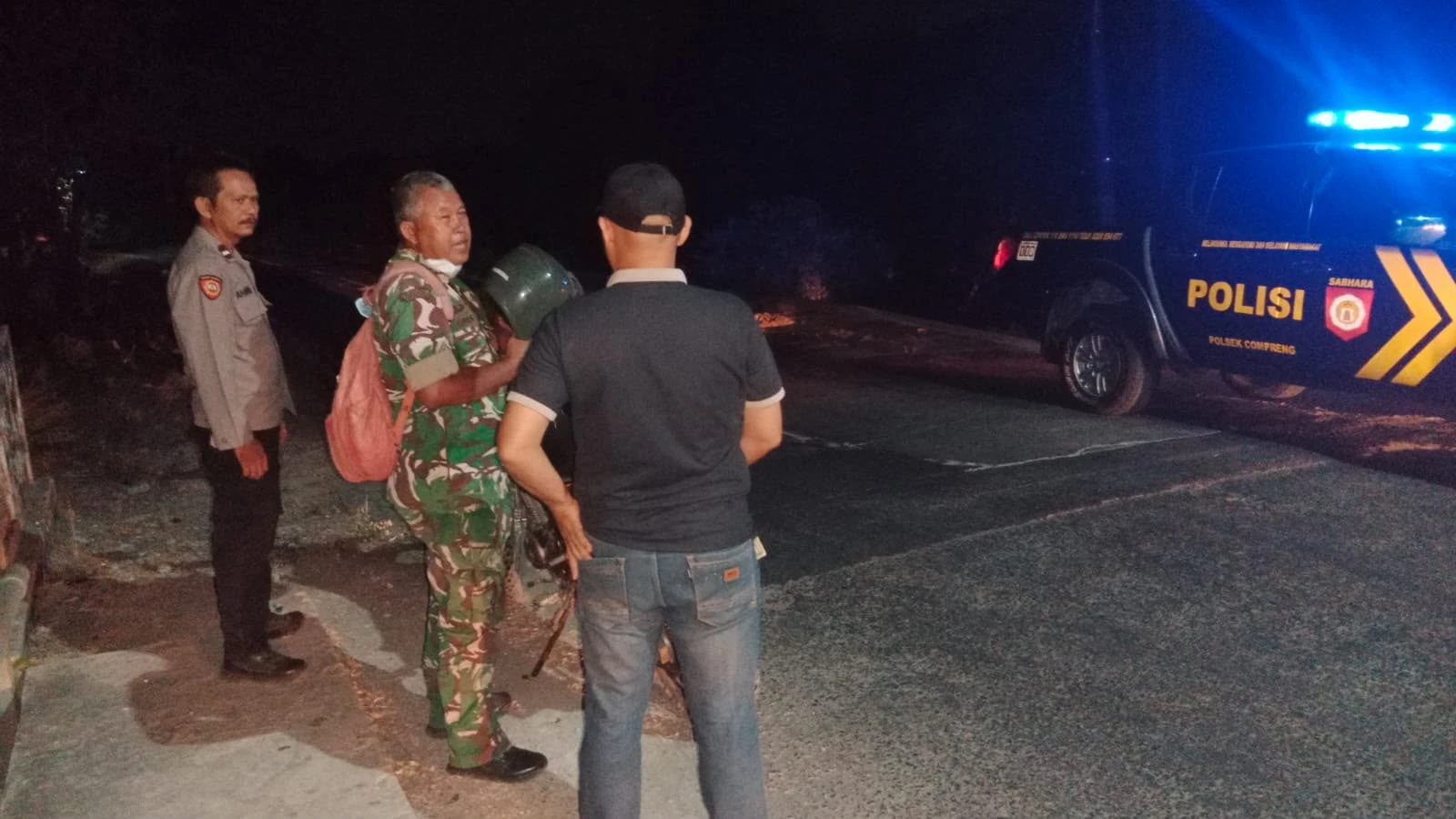 Begal Dini Hari di Compreng Subang, Korban Kehilangan Tas dan Ponsel Rp5,5 Juta