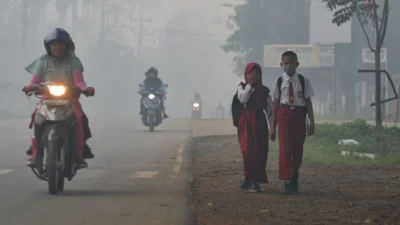 Kasus ISPA akibat Karhutla di Indonesia Tembus 300 Ribu, Hampir 70 Ribu Menimpa Balita