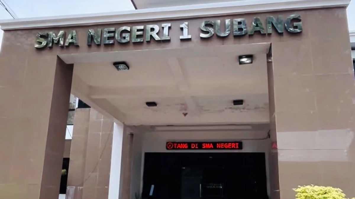 Jadi Sekolah Maung, SMAN 1 Subang Siapkan Empat Program Prioritas Cetak Generasi Unggul