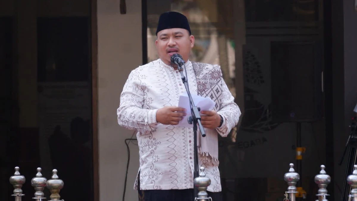 Pimpin Upacara Hari Santri 2026, Kang Rey Tekankan Peran Santri dalam Membangun Negeri