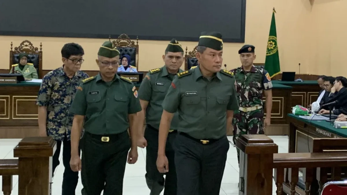 Mantan Ajudan Jokowi Letjen TNI Widi Prasetijono Dituntut 10 Tahun Penjara dan Dipecat dari TNI