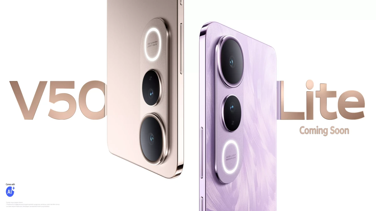 Vivo V50 Lite 4G & 5G, Yuk Intip Spesifikasi Lengkap dan Tanggal Rilis di Indonesia