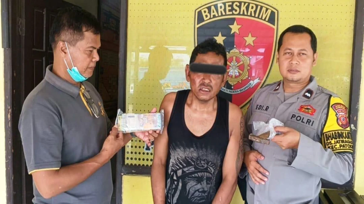 Pria Asal Karawang Curi Kotak Amal Masjid, berhasil diamankan Polsek Patokbeusi Subang