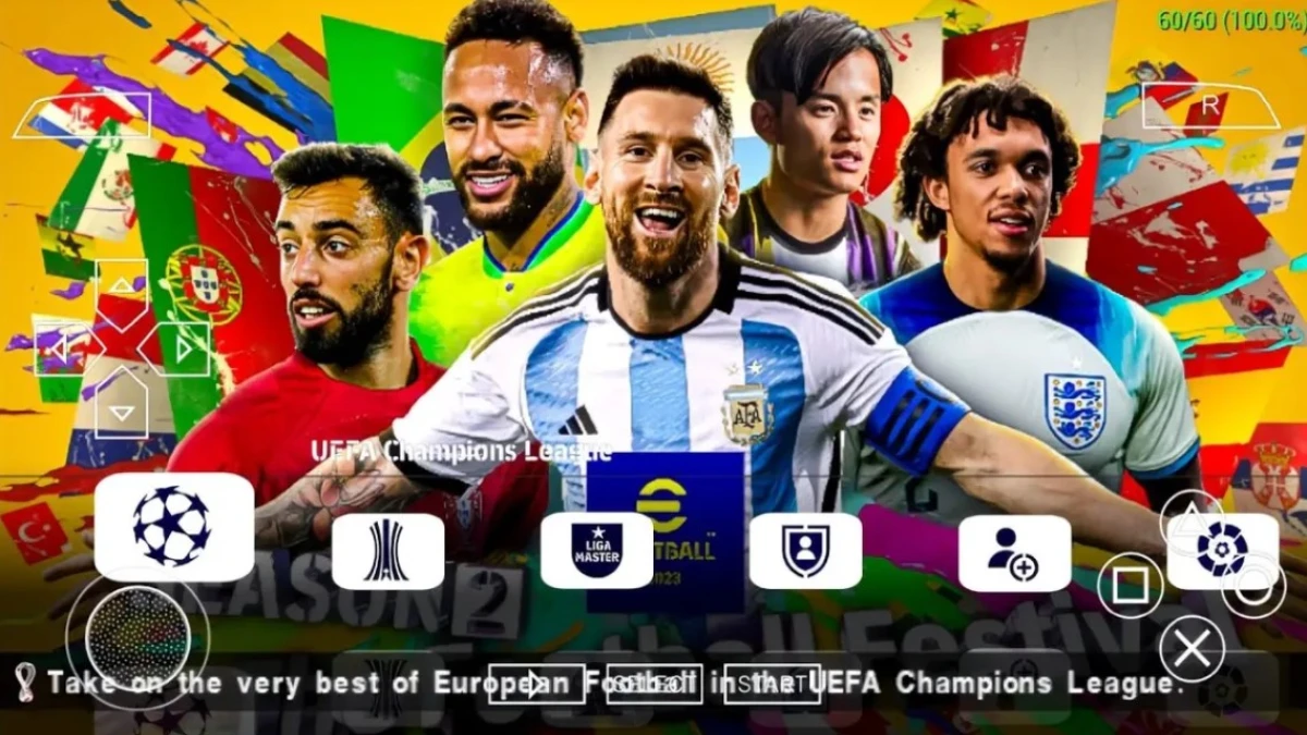 10 Rekomendasi Game Bola PPSSPP Ukuran Kecil untuk HP Kentang