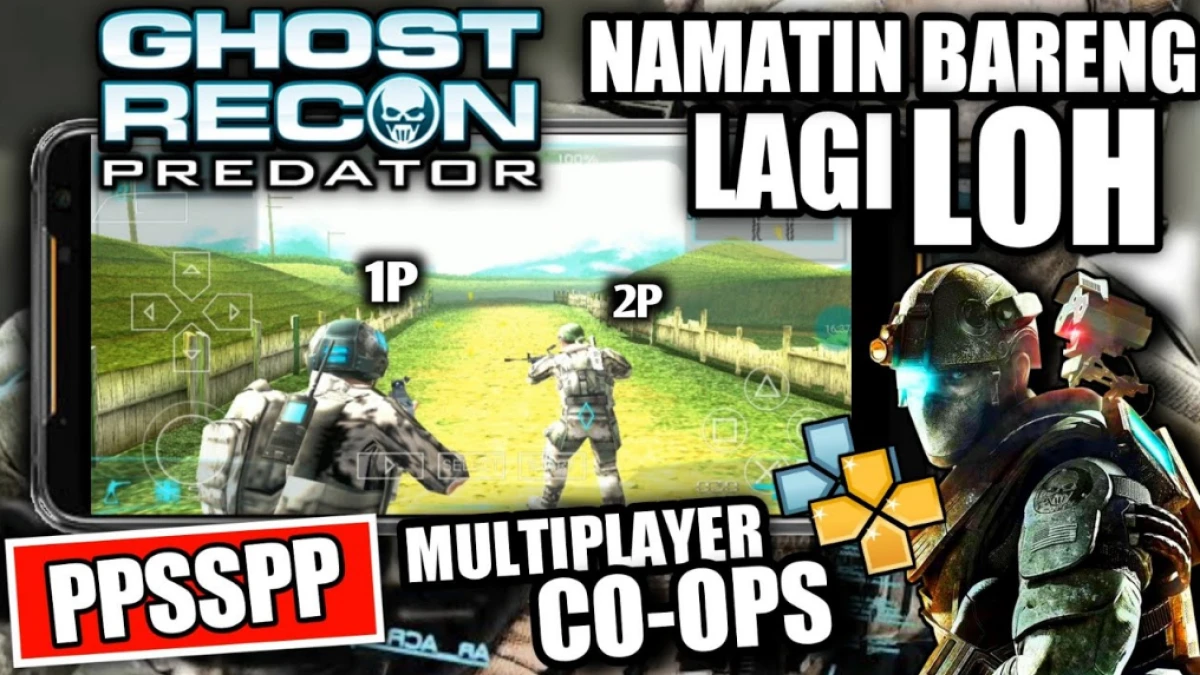 10 Game PPSSPP Multiplayer Ukuran Kecil, Seru Dimainkan Bareng Teman!