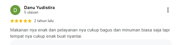 Ulasan Pelanggan Mang Yayan Sop Buntut Ulasan pelanggan untuk rumah makan Mang Yayan Sop Buntut