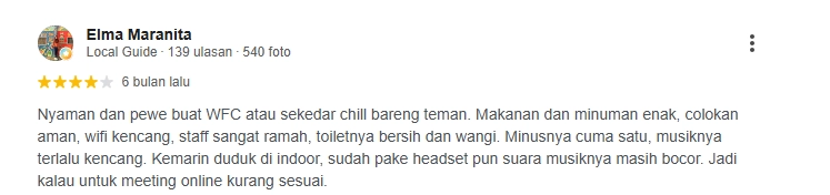 Ulasan pelanggan MANOE Coffee Ulasan pelanggan tentang MANOE Coffee