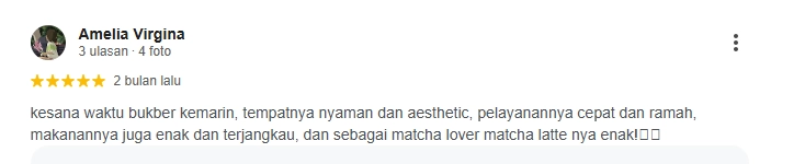 Ulasan pelanggan Komuna by Kopi Temu Ulasan pelanggan tentang Komuna by Kopi Temu