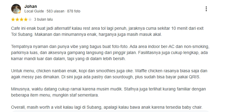 Ulasan pelanggan Komuna by Kopi Temu Ulasan pelanggan tentang Komuna by Kopi Temu