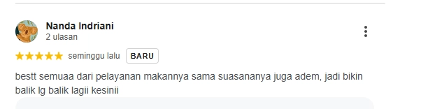 Ulasan pelanggan 22.3 Coffee Subang Ulasan pelanggan tentang 22.3 Coffee Subang