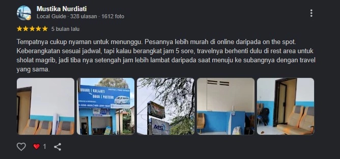 Ulasan Pengguna di Google Maps
