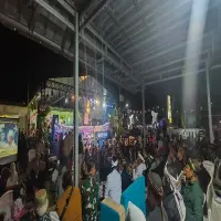 Puluhan Warga Antusias Hadiri Pagelaran Wayang Golek HUT Ke-124 Desa Cibogo