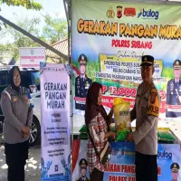Jaga Stabilitas Pasokan, Polsek Pagaden Gelar Gerakan Pangan Murah