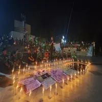 Aksi Ojol Subang Raya Gelar 1000 Lilin dan Berjuta Doa, Tuntut Keadilan Secara Damai
