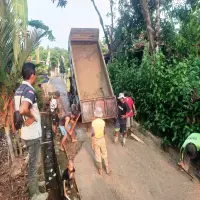Pemdes Margahayu di Subang Tuntaskan Pengecoran Jalan Lingkungan, Infrastruktur Desa Makin Maju
