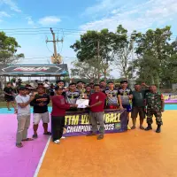 Lestari Juara Open Turnamen Voli Karang Taruna Desa Margahayu di Subang